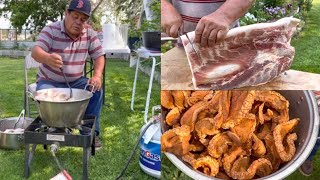 Como Hacer Los Mejores Chicharrones De Todo El MundoReceta Mundial [upl. by Meakem]