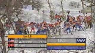 Olympics 2002 Salt lake city  Mens 30 km 1 of 4 [upl. by Enelav522]