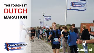 KUSTMARATHON ZEELAND 2023  TOUGHEST MARATHON OF THE NETHERLANDS [upl. by Richards]