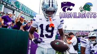 Kansas State vs Tulane Highlights [upl. by Ahsote]