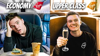 Virgin Atlantic Upper Class vs Economy  WORTH THE UPGRADE [upl. by Coit]