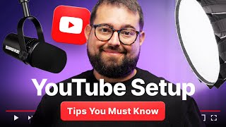 Pro YouTube Setup in Tight Spaces Camera Audio and Lighting Tips [upl. by Yentrac]