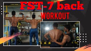 FST7 Back workout Vijay x Nitish [upl. by Aloisius998]