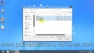 PDF Restriction Remover  How to Print protected PDF files [upl. by Enilorac923]