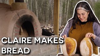 Claire Saffitz Attempts Sourdough Bread in Outdoor Oven  Dessert Person [upl. by Che374]