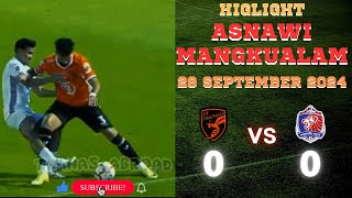 HIGLIGHT ASNAWI VS PT PRACHUAP asnawimangkualambahar timnas timnasabroad [upl. by Nnodnarb]