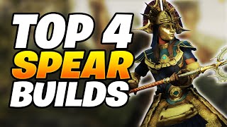 TOP 4 NEW Best SPEAR Builds 2023  New World Spear Build 2023 [upl. by Catherina]