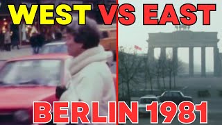 Cold War amp IRON CURTAIN East vs West Berlin in 1981 [upl. by Ailet]