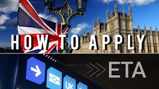 UK ETA  How To Apply  Esay Way 🇬🇧 [upl. by Art]