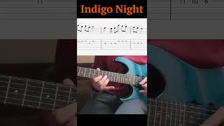 Play Taminos Indigo Night  Easy Guitar TAB [upl. by Starkey]