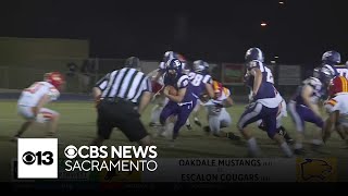 Oakdale vs Escalon  2024 Friday Gameday Week 3 highlights [upl. by Salvador800]