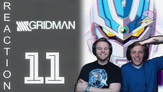 SOS Bros React  SSSS Gridman Episode 11  Overjustice Laganns Play [upl. by Acinomaj]