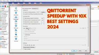 qBittorrent Speedup with 10X Best Settings 2024 Speed up your downloads how to faster qbittorrent [upl. by Berton]