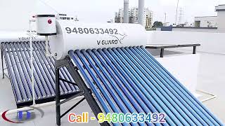 Solar water heater Airvent type vs Aux [upl. by Shaper]