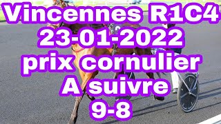 تحليل الكانتي الأحد pronostic PMU quinté du jour Vincennes R1C4 prix cornulier 23012022 [upl. by Vera]