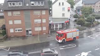 14 07 2021 Hochwasser In Stolberg Vicht Kornelimünster Eschweiler Einsatzkräfte Fahren noch D [upl. by Goodill852]