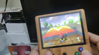 TESTING CEMU MARIO KART 8 CEMU VERSION ON RG405V WITH SOME TWEAK [upl. by Sivrad555]