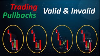 Trading Pullbacks Valid and Invalid  Tips and Techniques [upl. by Innig]