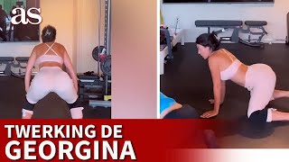 GEORGINA arrasa en INSTAGRAM con este ESPECTACULAR TWERKING  AS [upl. by Sabino]