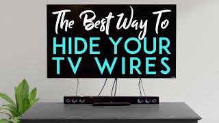 The Best Way to Hide Your TV Wires  echogear In Wall Cable Management Kit [upl. by Palecek891]