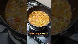 Peerkangai kootu recipe in tamil  Ridge gourd curry recipe [upl. by Attehcnoc]