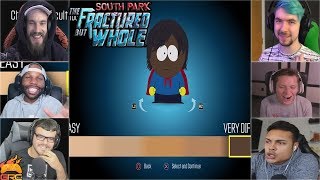 Gamers Reactions to Choosing Difficulty  South Park™ The Fractured But Whole [upl. by Noirda]