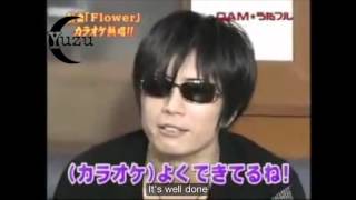 GACKT Flower Karaoke English Subs 06272009 [upl. by Idissac]