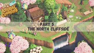 The North Cliffside  Part 5  South River Mouth  Speed Build  ACNH [upl. by Aroon]