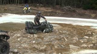 arctic cat 400 in mud 2 [upl. by Milman881]