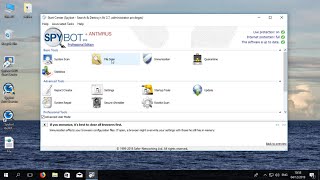 Using Spybots File Scan [upl. by Publias869]