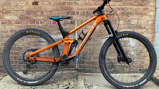 2021 Trek Slash 98 Bike Check and thoughts [upl. by Atnoled]