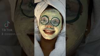 Halloween facial [upl. by Anaujit]