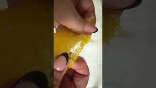 ASMR frozen utility sponge plastic scour rip Ice crystals asmr rippingsponges spongeripping [upl. by Iaria655]