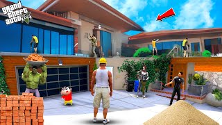 Franklin amp Shinchan Ultimate Luxury House Upgrade in GTA 5  Gta 5 Tamil [upl. by Eliathas481]