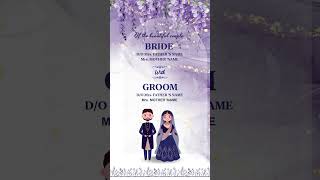 Premiere Pro Engagement Invitation Video Template  Creative Engagement Invitation  GG2162 [upl. by Freddie]