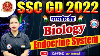 Endocrine System अन्तः स्त्रावी ग्रंथि Biology For SSC GD17 SSC GD 2022 Biology By Bhawna Maam [upl. by Gregoire]