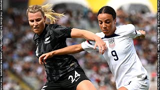 USA vs New Zealand  All Goals amp Highlights  FIFA Womens Friendly Match  January 21 2023 [upl. by Berner]