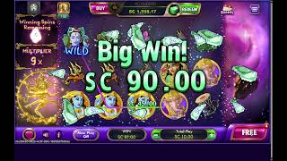 Luckyland Slots Amazing win bet 10 [upl. by Storfer]