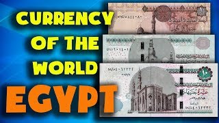 Currency of the world  Egypt Egyptian pound Exchange rates EgyptEgyptian banknotes and coins [upl. by Maureen]