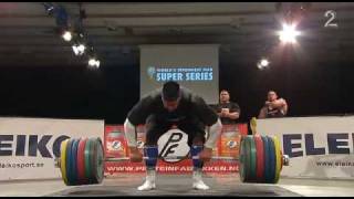 Arild Haugen  Deadlift 400kg 881lb [upl. by Lebyram833]