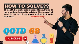 50 mL of 05 M oxalic acid is needed to thecurlychemist9953 jeepyq jeemains jeeadvanced [upl. by Dippold]