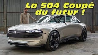 Peugeot eLegend Concept  la 504 Coupé du futur [upl. by Goodman]