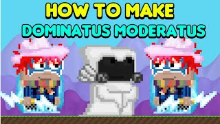 How To Make Dominatus ModeratusGrowch Hood Growtopia Indonesia [upl. by Ailemor847]