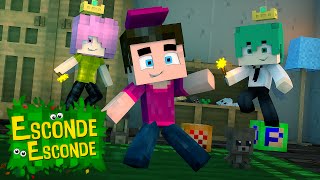 Minecraft PADRINHOS MÁGICOS EscondeEsconde [upl. by Ahsilahs]