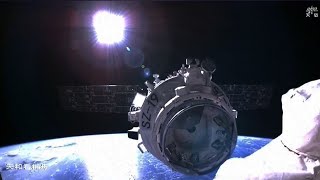 Shenzhou19 docking [upl. by Terese360]