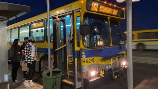 Richmond Translink 2008 Orion V Suburban R9279 on 601 Boundary Bay [upl. by Llewop]