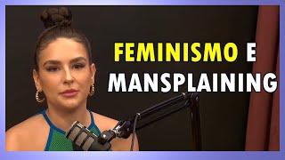 Feminismo e Mansplaining com Kéfera Buchmann │ Exagero Cortes Podcast [upl. by Oralle]