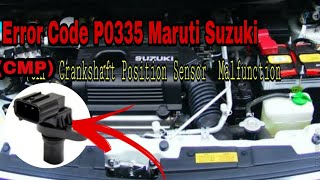 Maruti Suzuki WagonR starting problem Fault Crankshaft position sensor [upl. by Lippold]