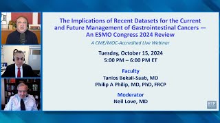 Implications of Recent Datasets for the Current and Future Management of Gastrointestinal Cancers [upl. by Deland]