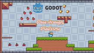 How to create a passthrough platform in Godot 43 [upl. by Laurene]